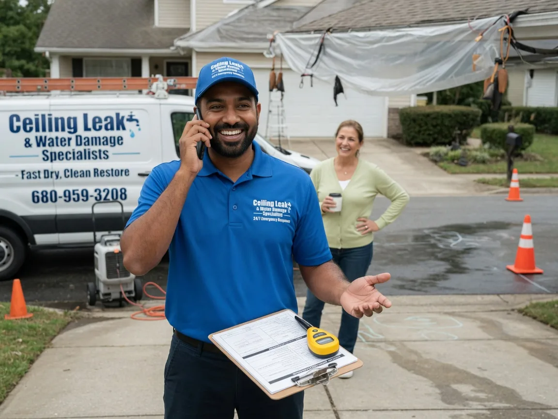 Ceiling Leak Cleanup Drewsville, NH FAQs